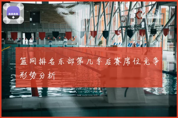 篮网排名东部第几季后赛席位竞争形势分析