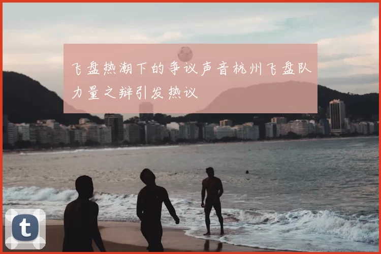 飞盘热潮下的争议声音杭州飞盘队力量之辩引发热议