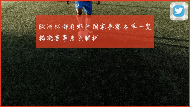 欧洲杯都有哪些国家参赛名单一览揭晓赛事看点解析